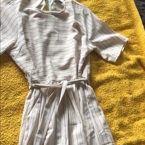 Long, stripped dress